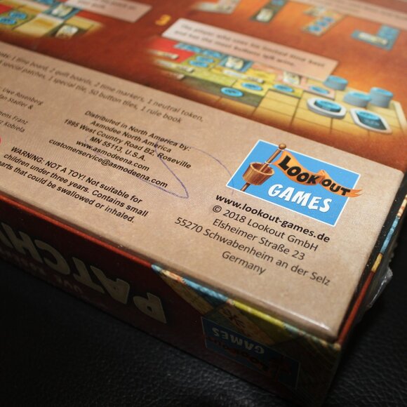 3/$88❤️new PATCHWORK Board Game by Uwe Rosenberg Lookout Games Made in Germany - Picture 11 of 14